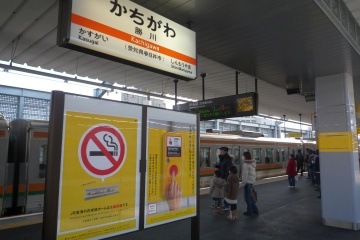 中央線勝川駅高架化工事完了。城北線まさかの大勝利・・・なのか