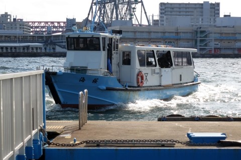 大阪港を無料で渡る 天保山の渡し船に乗ってみました ムーンライトゆかりん
