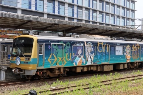 伊豆箱根鉄道・幻日のヨハネ-『YOHANE TRAIN』ラッピング電車3両セット 鉄コレ】伊豆箱根鉄道7000系（7502編成•幻日のヨハネ『YOHANE